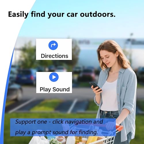 Super Magnetic! 360 Days of Battery Life! Apple Find My Subscription-Free GPS Car Locator - Waterproof and Drop-Proof, Ste...