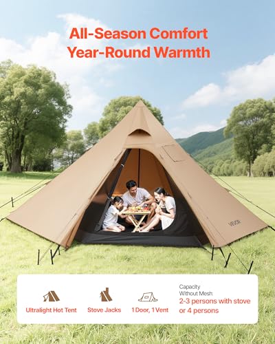 VEVOR Tents Hot Tent for 4 Persons