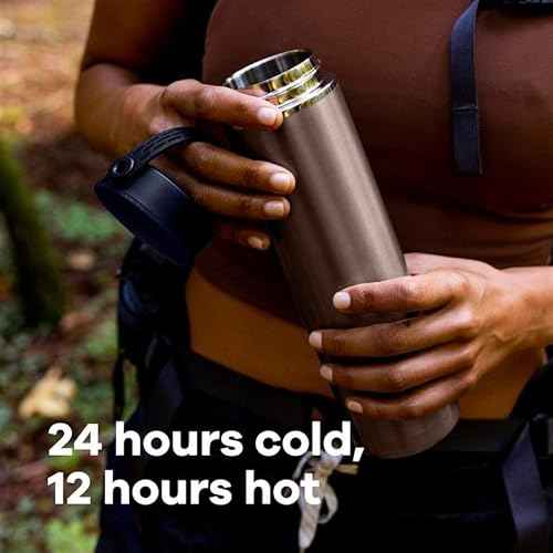 Hydro Flask 40 Oz Lightweight Trail Series Wide Flex Cap Quartz- Hiking Water Bottle