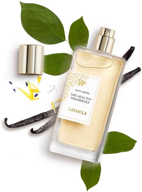 Lavanila Pure Vanilla Perfume Set for Women (1.7 Fl Oz + 10ml Roller-Ball) - Pure Madagascar Vanilla Fragrance, Clean and Natural Eau de Parfum Made In USA