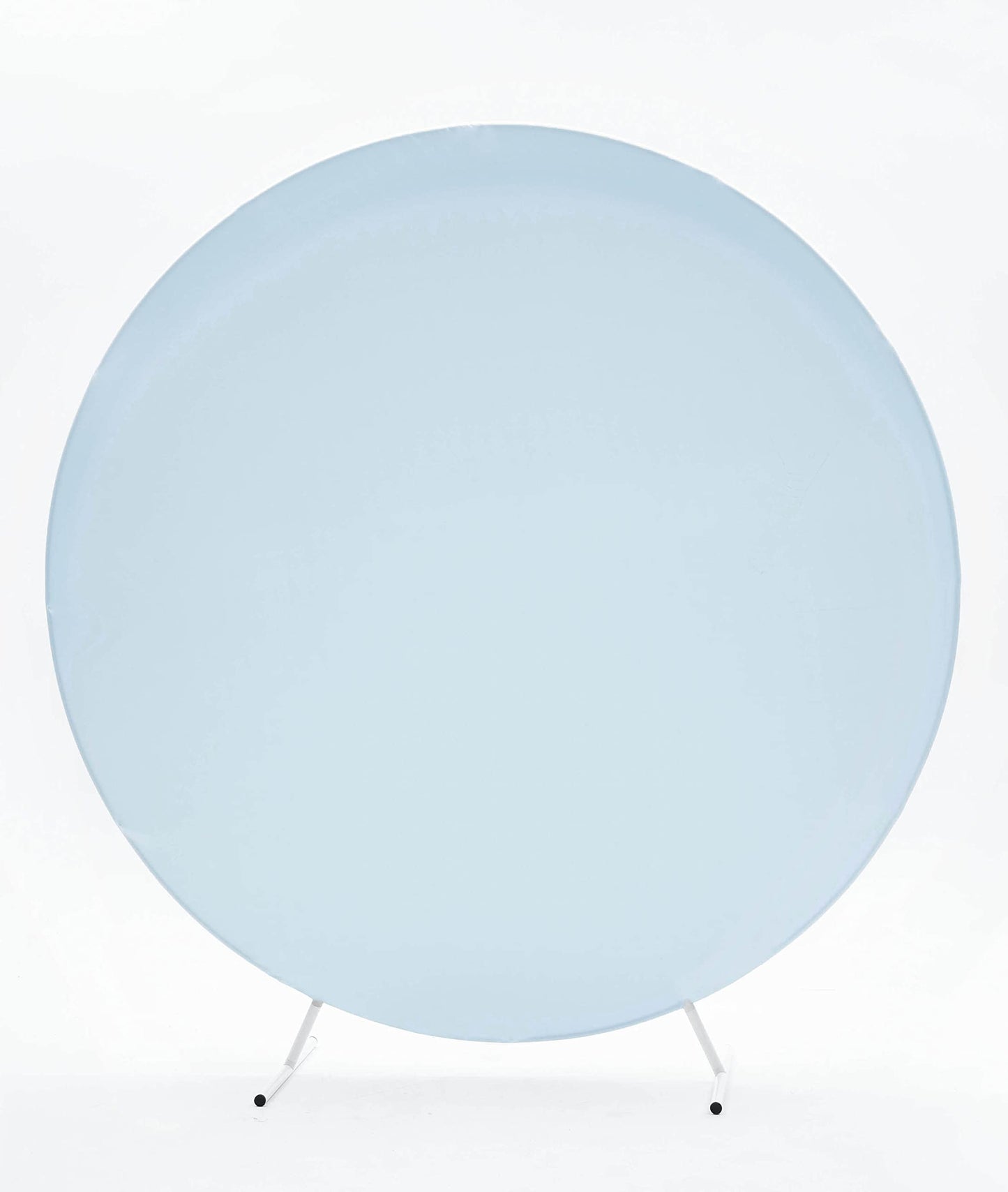 Harfirbe 6.5Ft Round Backdrop Cover Baby Blue Baby Shower Background Birthday Party Decoration Children Theme Background