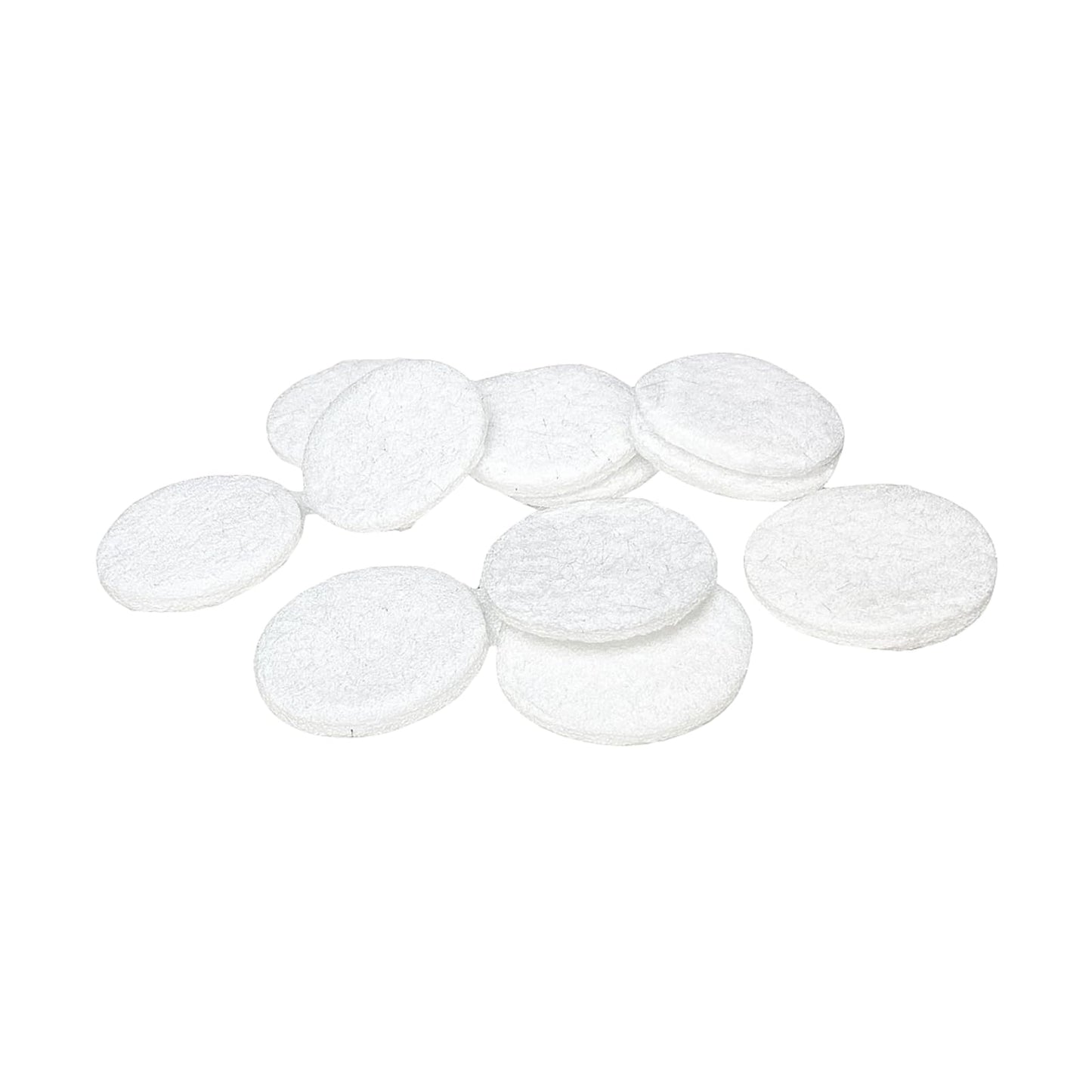 Nispira Disposable Replacement Filters Compatible with Omron Healthcare Filters 1/2" NE-C18 NE-C25 C30FL 9930, 24 Pack White