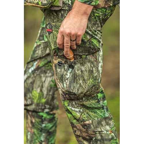 Mossy Oak Mens Men's Lightweight Camo Hunting Pants Tibbee