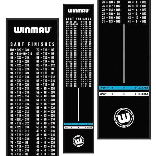 Winmau Darts Mats - with oche Lines and Protection for Your Floor