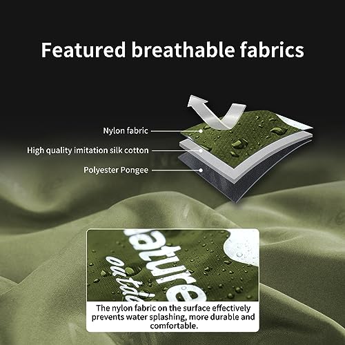 Naturehike Ultralight Sleeping Bag - Envelope Lightweight Portable, Waterproof, Comfort with Compression Sack - Great for ...
