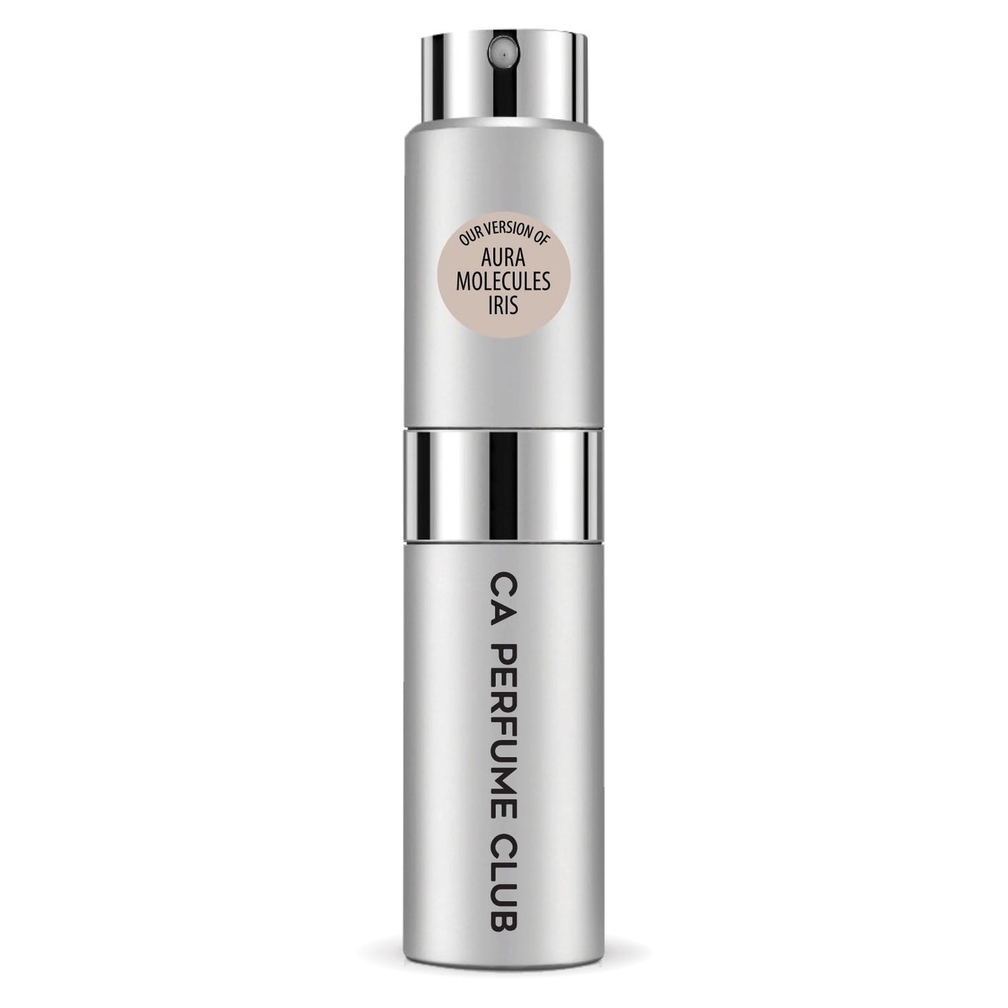 CA Perfume Impression of Rare Molecules 01 Iris for Women and Men Woody Scent Long Lasting Unisex Fragrance Eau De Parfum Travel Size Refillable Atomizer Spray 0.27 Fl Oz 8ml
