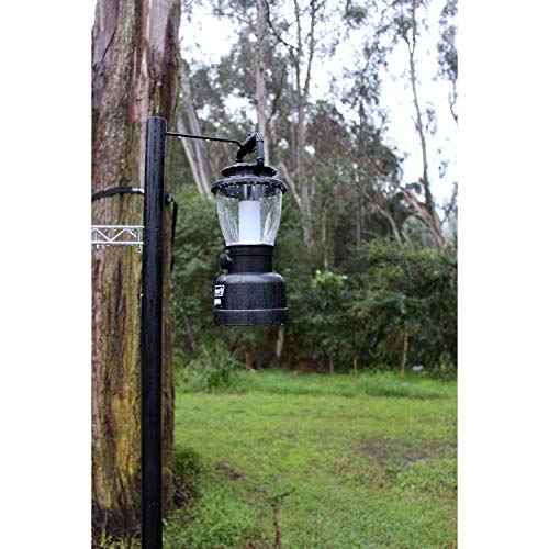 Coleman Rugged Rechargeable 400 Lumens LED Lantern, Impact & Water-Resistant Lantern with USB Charging Port, Lifetime LEDs Never Need Replacing