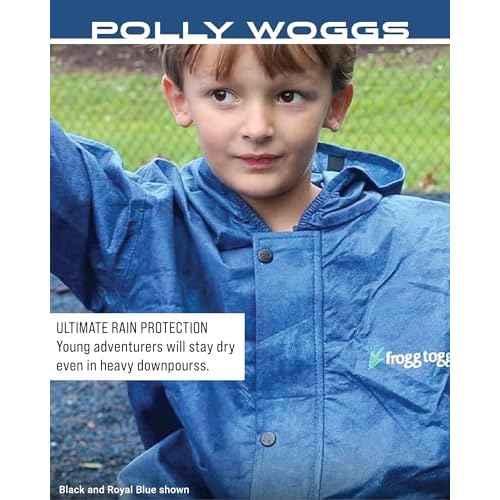 FROGG TOGGS Youth Polly Woggs Waterproof Breathable Rain Suit