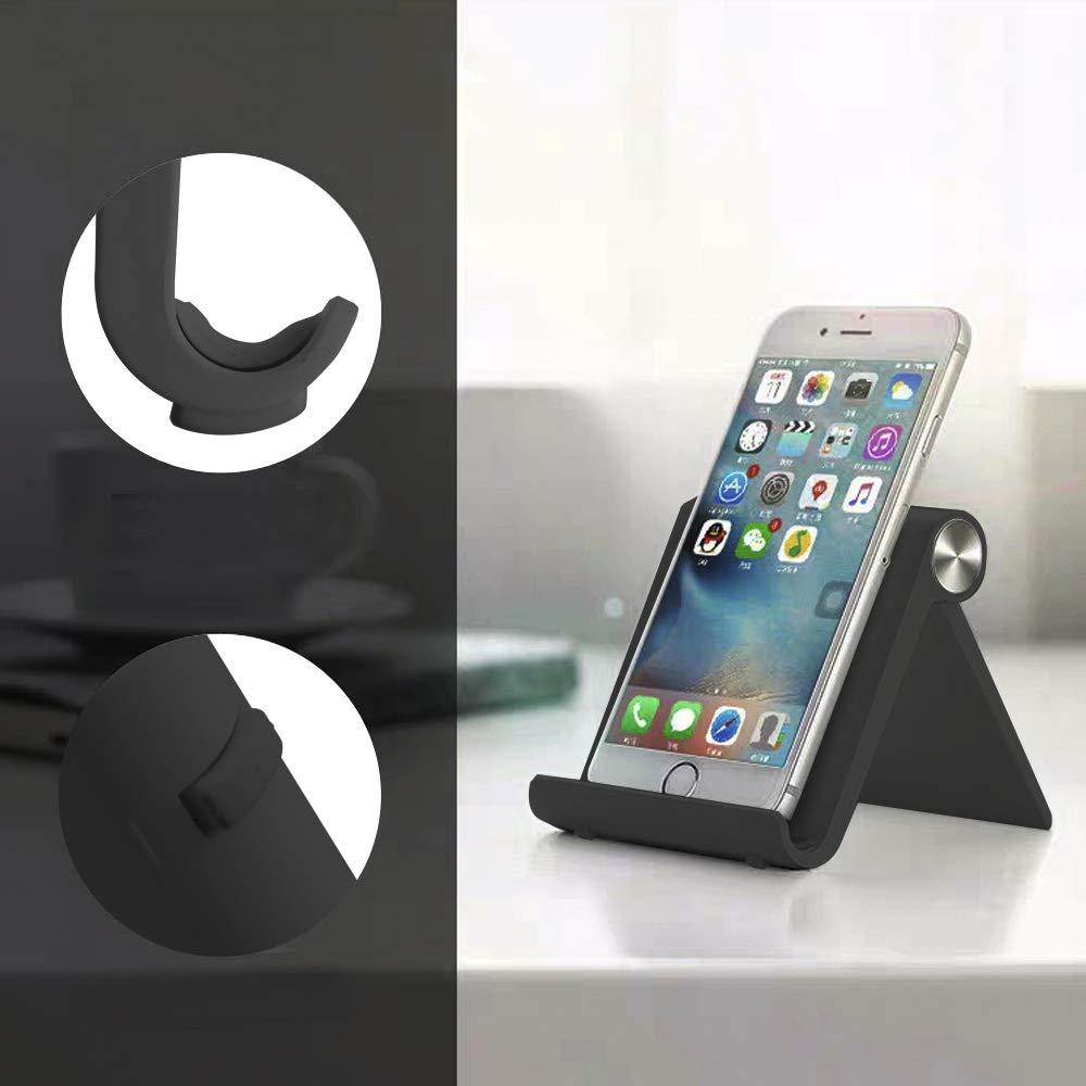 Mayten Foldable Desk Cell Phone Stand Adjustable Iphone Ipad Holder Stand,Compatible For Iphone 14Pro 14Plus 13 12Pro Max 11 Se