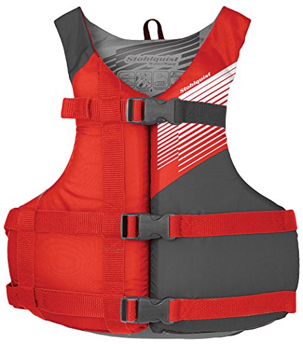 Stohlquist Fit Youth Life Jacket - Coast Guard Approved, High Mobility PFD, Buoyancy Foam, Fully Adjustable for Children A...