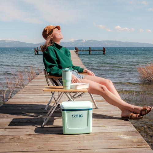 RTIC 8 QT Road Trip Personal Cooler, Small, Compact, Insulated, Portable Ice Chest Box for Food, Drink, Beverage, Beach, C...