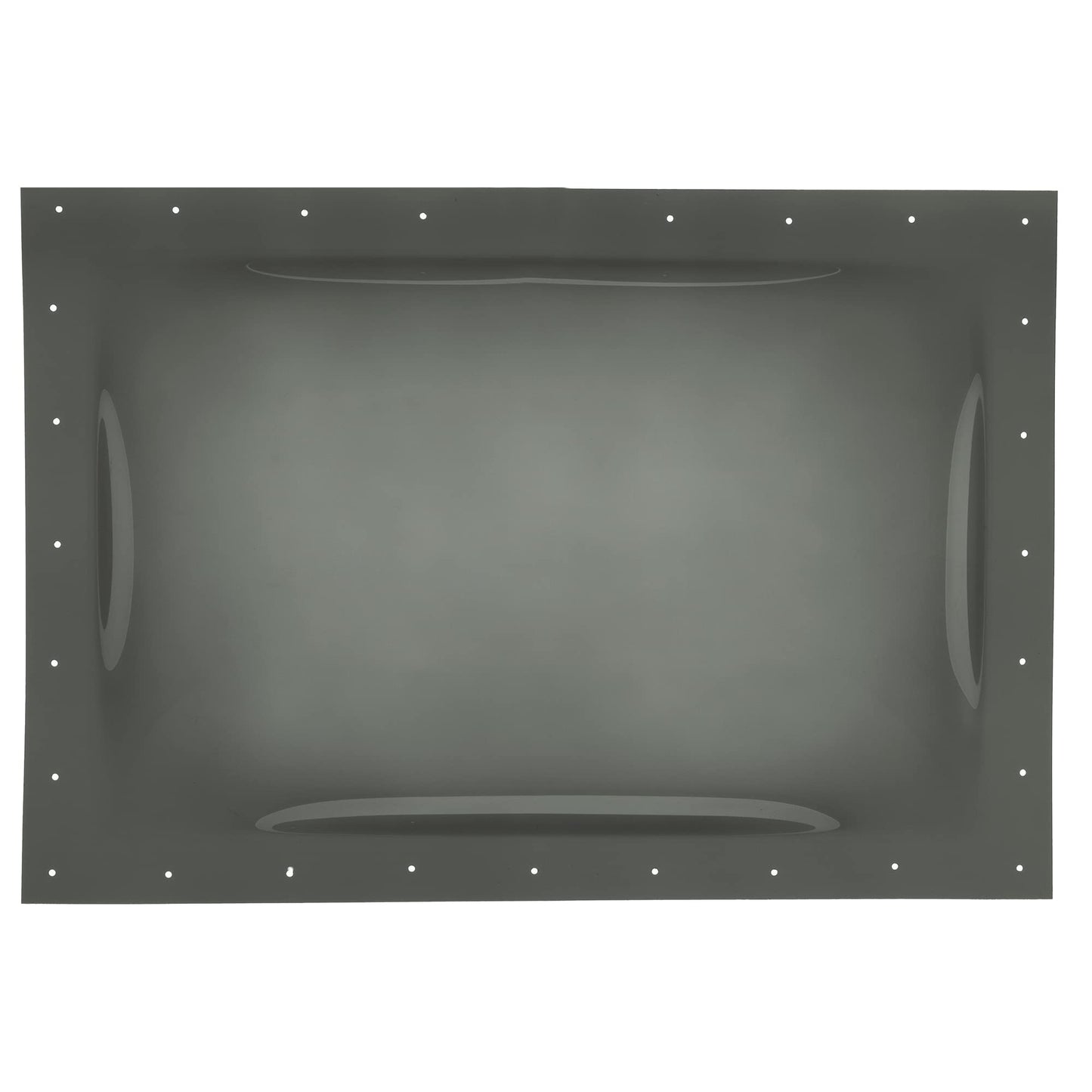 RecPro RV Skylight Outer Dome | 14" x 22" Universal Outer Skylight | Bubble Style (Smoke)
