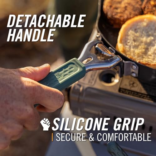 Gerber Gear ComplEAT Griddle - Portable, Nonstick Outdoor Camping Griddle - Premium Camping Cookware - Features Detachable...