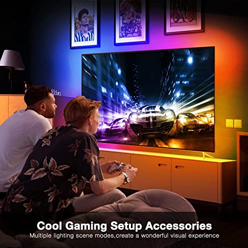 DAYBETTER Smart WiFi Led Lights 100ft, Tuya App Controlled Led Strip Lights, Work with Alexa and Google Assistant, Timer S...