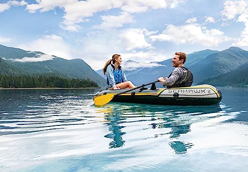 INTEX 68347EP Seahawk 2 Inflatable Boat Set Capacity