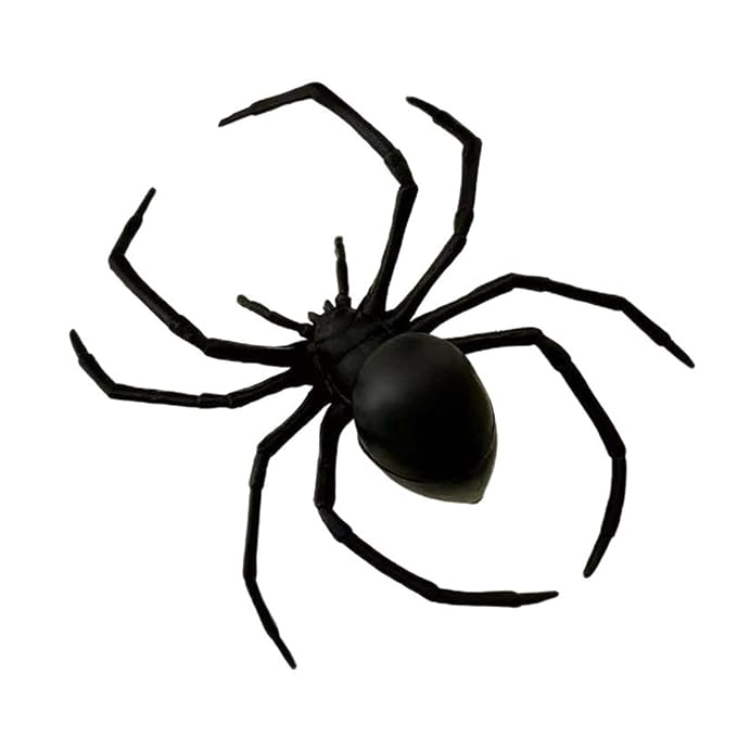 Halloween Theme Black Spiders Hairpin Hair Styling Accessory Strong Hold Barrette for Festival Cosplay Event Essential Hal...