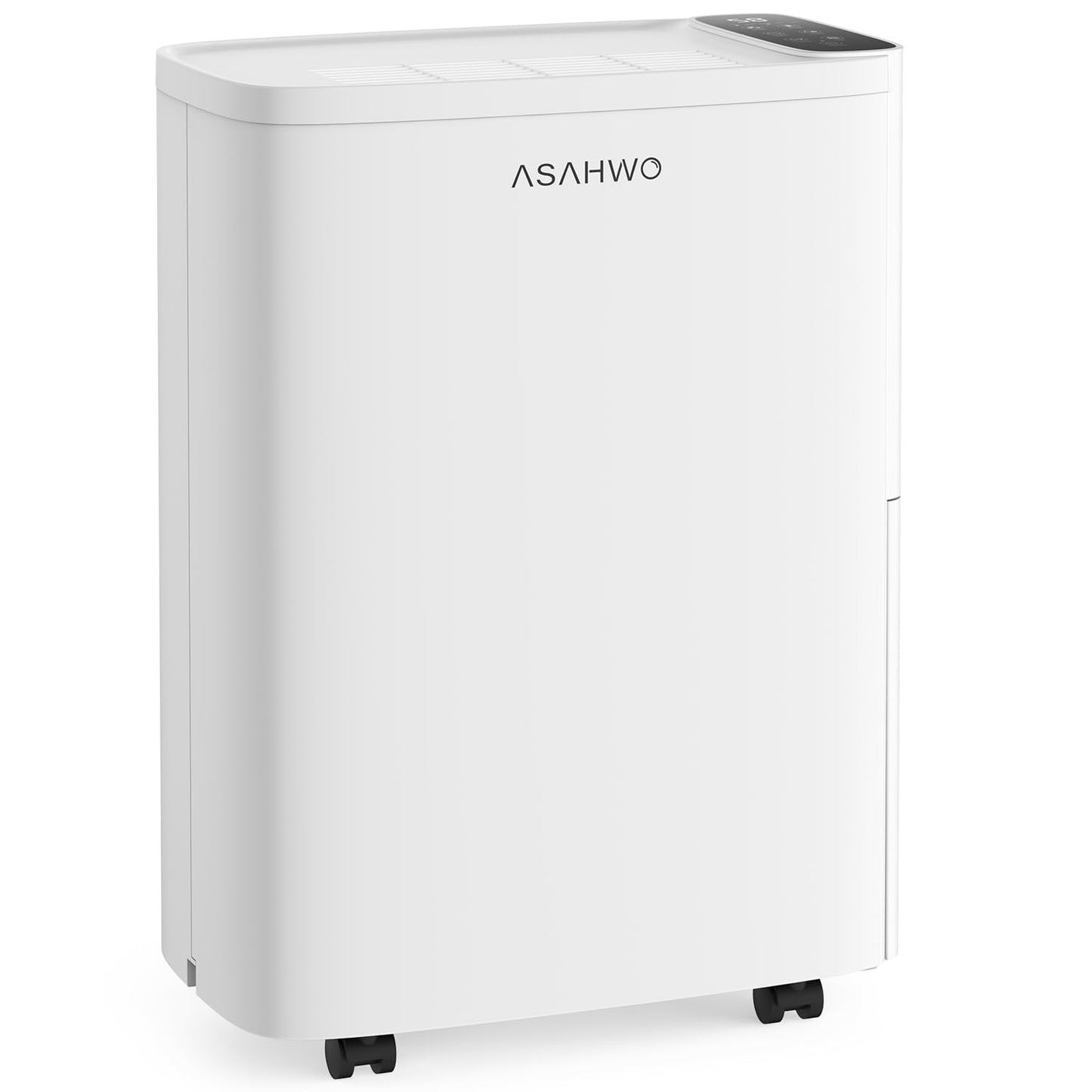 ASAHWo 2500 Sq.Ft Dehumidifier for Basement with Drain Hose Max 34 Pints, Dehumidifiers for Home, Bathroom, Bedroom, 4 Pre-Set Modes, Intelligent Humidity Control, Dry Clothes Quiet Operation