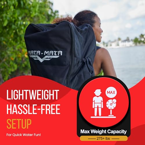 MATA MATA 10' Stand Up Paddle Board with Premium SUP Accessories & Backpack Non-Slip Deck Waterproof Bag Leash Paddle and ...