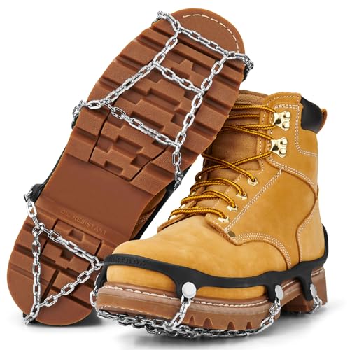 Yaktrax Traction Chains for Walking on Ice and Snow (Pair)