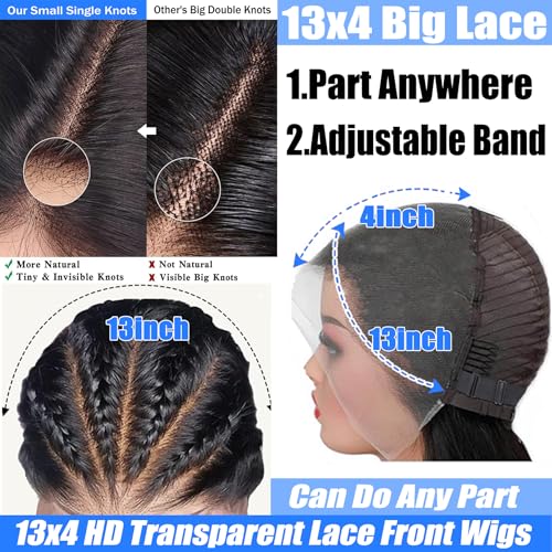 16 Inch Short Curly Bob Wigs Human Hair 13x4 Deep Wave Lace Front Wigs Human Hair for Black Women HD Lace Front Wigs Human Hair Pre Plucked with Baby Hair Chocolate Brown