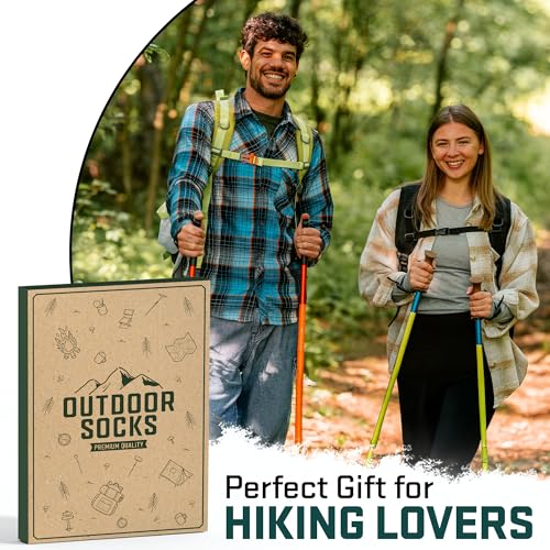 Biking, Hiking, Running, Camping Socks for Men, Women - Hiking, Running, Camping, Bike Accessories, Stocking Stuffers