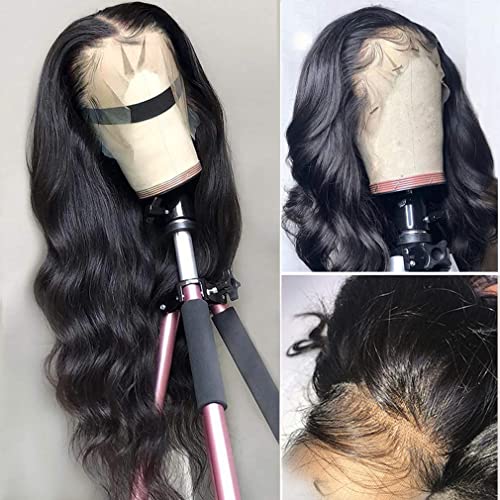 Foreverlove Body Wave 13x4 HD Lace Front Wigs for Black Women 10A Grade 200% Density Brazilian Virgin Human Hair Wig (18 Inch,Body Wave)