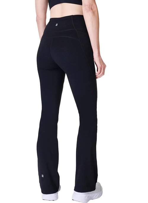 Sweaty Betty Women's Power 32" Flared Bootcut Workout Pant Yoga Pants, Black, X-Small