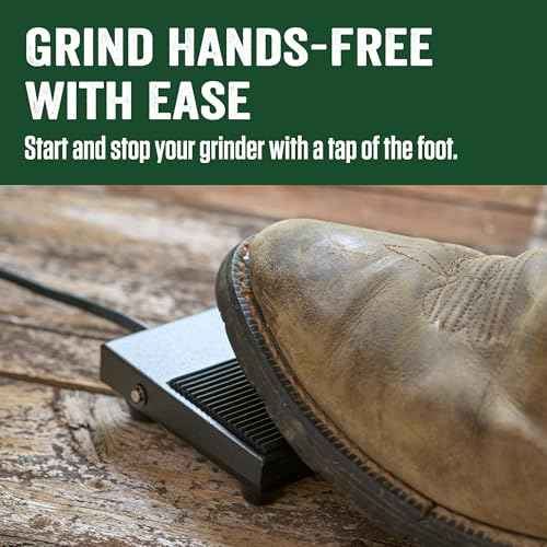 LEM Products Meat Grinder Foot Switch, Black