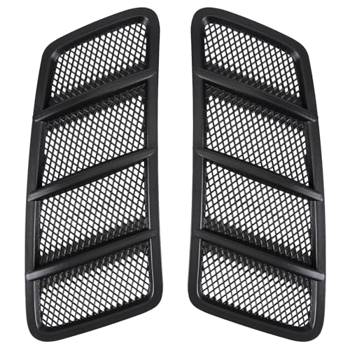 Pair Front Left & Right Hood Vent Air Grille Cover fits for Merce*des Benz W166 GL350 GL450 GL550 GL63 AMG 2013-2016 ML350 ML550 ML63 2012-2015 Hood Air Vent Grille Replaces 1668800105 1668800205