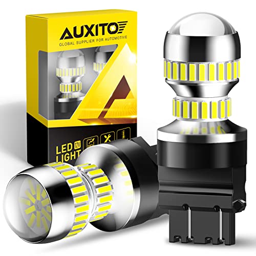 AUXITO 3157 LED Bulb White, Super Bright 3156 3056 3057 4157 3047 4057 3457 4114 LED Bulb for Backup Reverse Tail Brake DR...