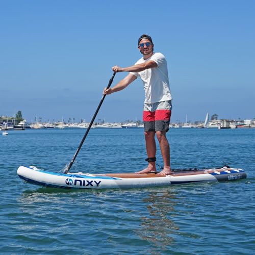 NIXY G5 Newport 10’6” x 32" Inflatable Paddle Board | High-Performance, Durable, and Lightweight SUP for All Skill Levels...