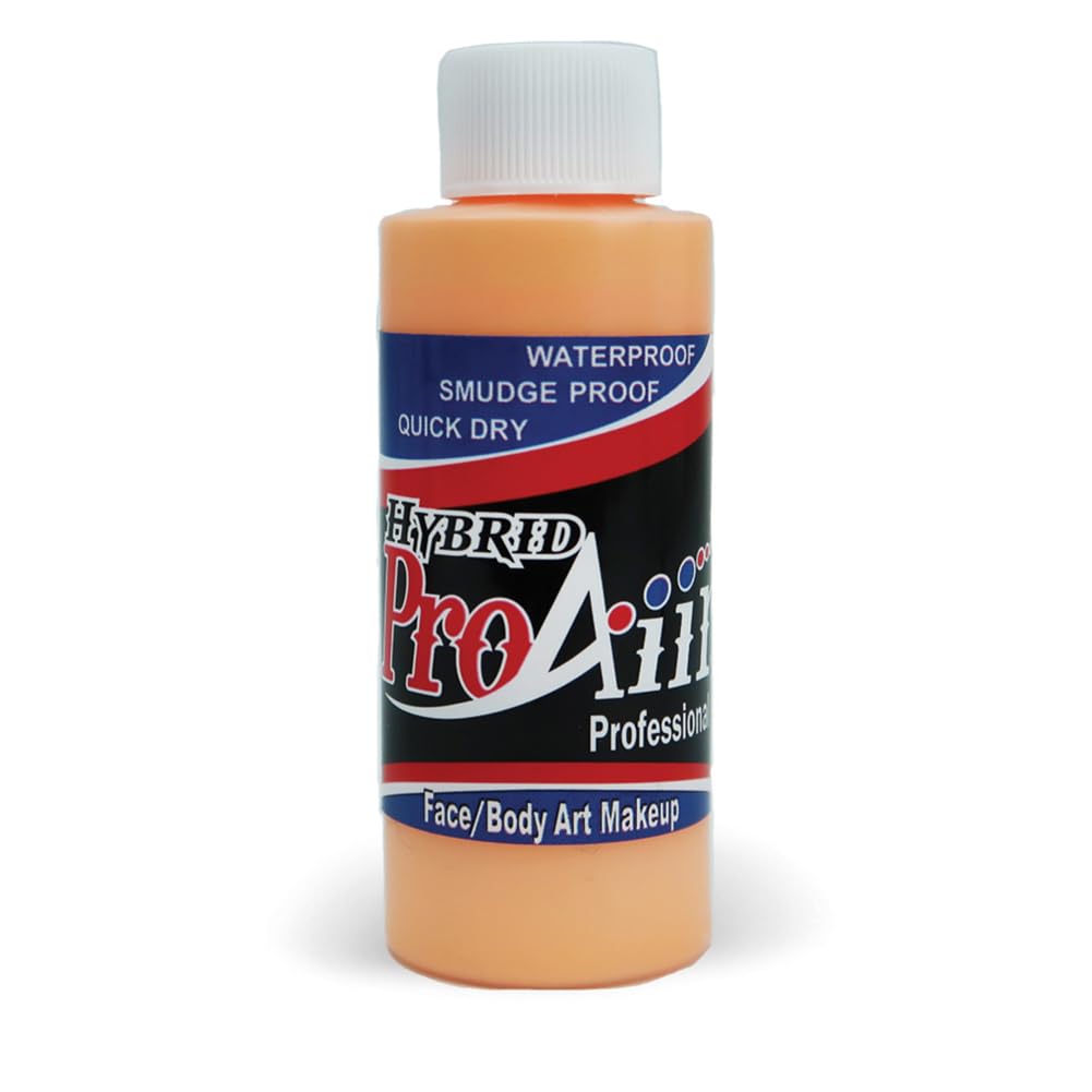ProAiir Face and Body Painting Makeup - 2oz (60ml) Sherbet Orange