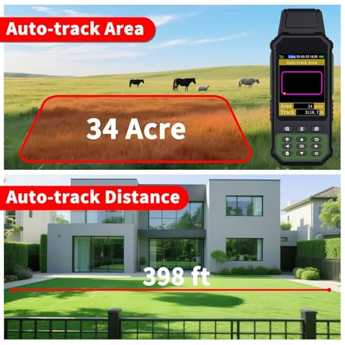 NiesahYan ZL190 Handheld GPS for Surveying, High Precision GPS Surveying Equipment for Mountainous Land Slope and Flat Fie...