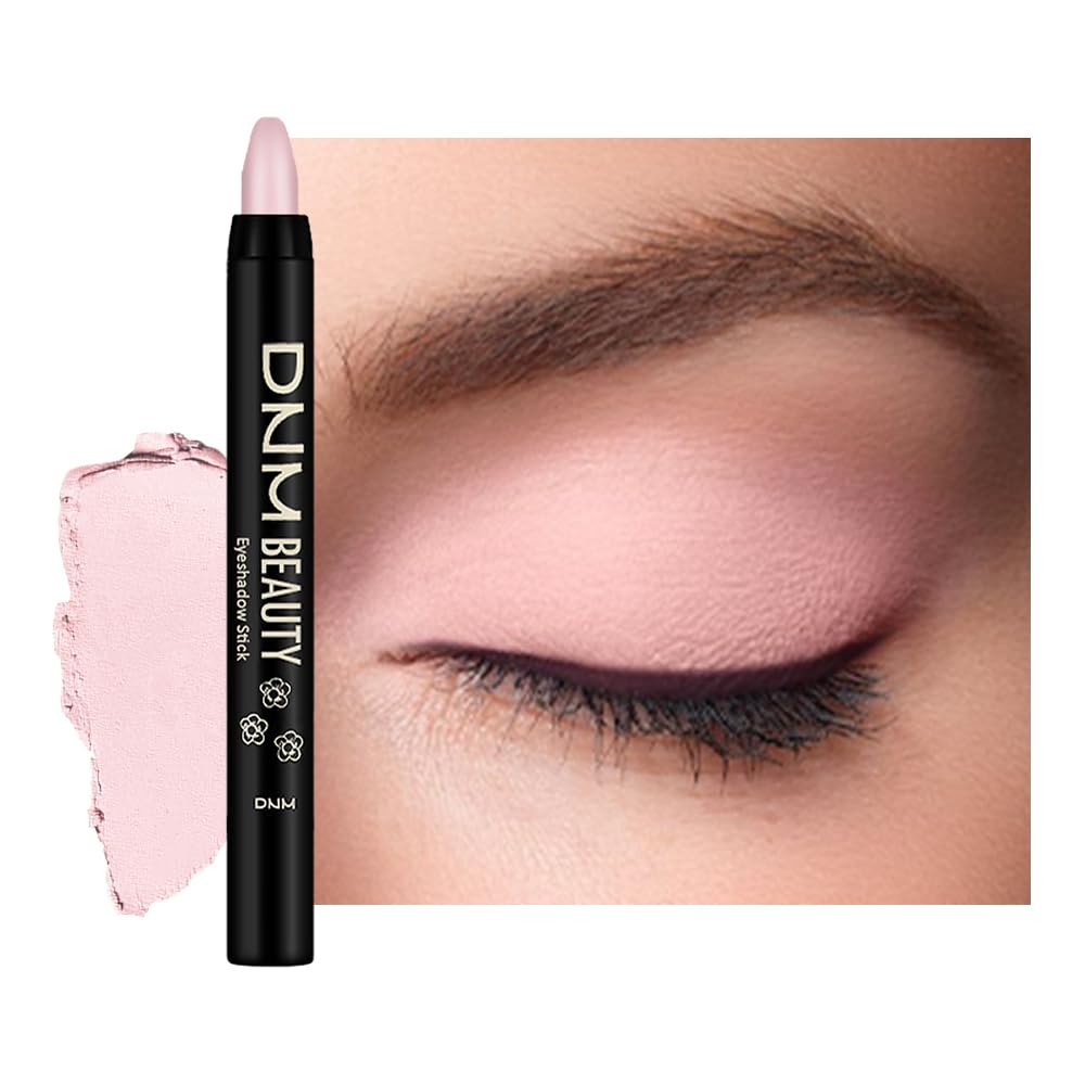 Kaely Cream Eye Shadow Sticks, Lilac Matte Eyeliner Pencil Eyeshadow Palette Makeup, Eye Highlighter Brightener Stick for Older
