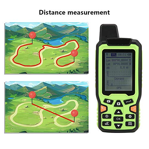 Handheld GPS Land Area Meter Surveying Equipment with Navigation Track for Forest Farmland Fish Pond Lake and Parking Dist...