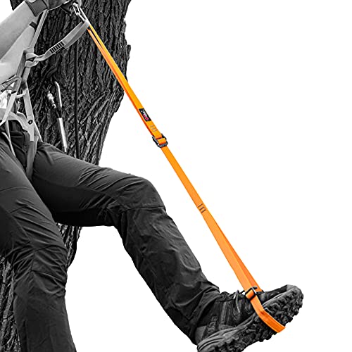 GM CLIMBING Foot Loop Ascender Sling Adjustable for Rope Ascending Climbing Arborist Caving Aid Climbing Gear SRT Rope Wal...