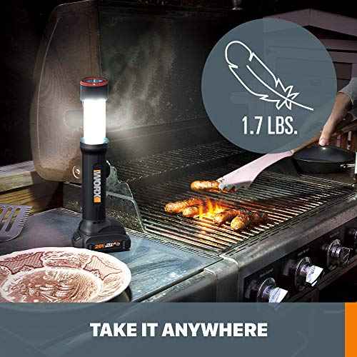 Worx WX027L.9 20V Power Share Multi-Function LED Flashlight (Tool Only)