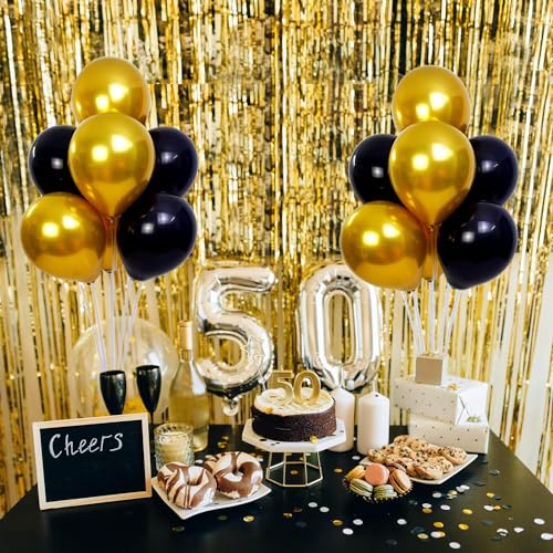 LOBUBT 10 Sets Balloon Stand Kits, Balloon Sticks Holder with Base for Table Centerpiece Graduation Birthday Baby Shower P...