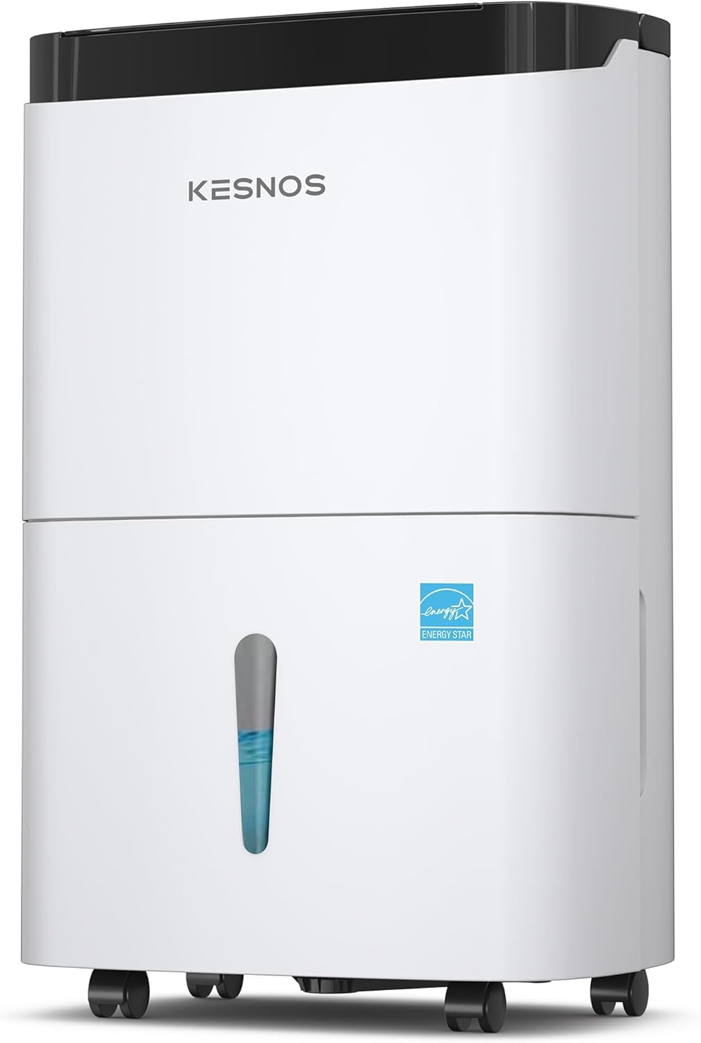 Kesnos 80 Pints 2025 Energy Star Dehumidifier for Home & Basement with Drain Hose, Ideal for Large Spaces up to 5,500 Sq. Ft., Featuring Auto Defrost & Self-Drying Function