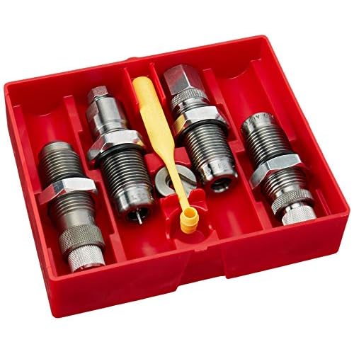 LEE PRECISION ENG 90447 Lee 380ACP Deluxe 4-Die Set, Black