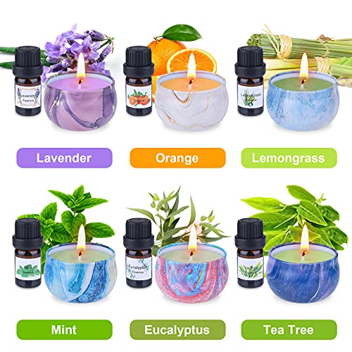 SUPERSUN Candles Making Kit for Adult - Christmas DIY Gift for Beginner, Includes Beeswax, Essential Oils, Dyes, and More ...