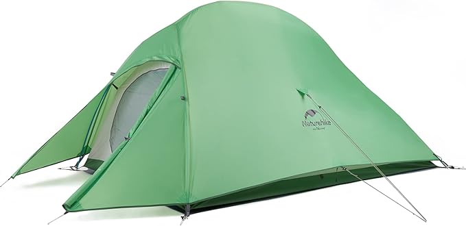 Naturehike Cloud-Up 2 Person Tent Lightweight Backpacking Tent with Footprint - Free Standing Ultralight Camping Hiking Ba...