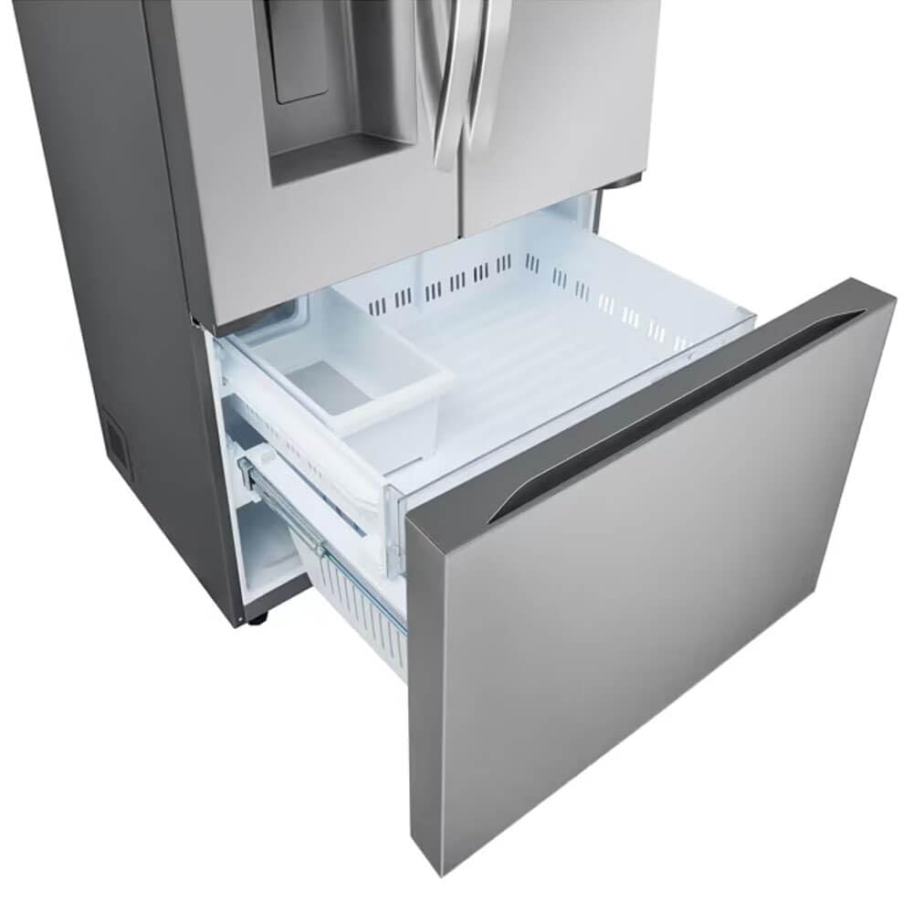 LG LRRXC2606S 26 Cu. Ft. Stainless Counter-Depth French Door Smart Refrigerator