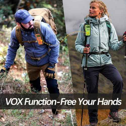 Walkie Talkies Long Range For Adults,Rechargeable 22 FRS NOAA Family Walky Talky 2 Way Radio Walkie Talkies With Earpiece 1500mAh Battery VOX Flashlight Type-C Charging For Camping Hiking Cruise,6Pack