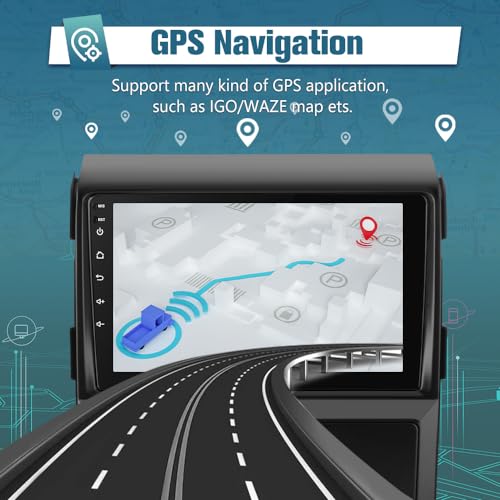 AWESAFE Android 13 Car Stereo for Ford F150 2009 2010 2011 2012, Wireless Carplay Android Auto Android 9 inch Touchscreen ...