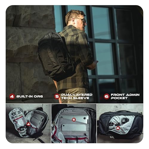 Vertx Gamut 22L Sling Backpack – Versatile, Durable Design with Ample Storage, Ideal for Everyday Use & Outdoor Adventure...