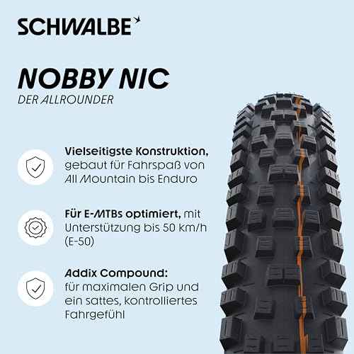 Schwalbe Nobby Nic Performance DD Faltreifen // 70-584 (27,5x2,8') RaceGuard