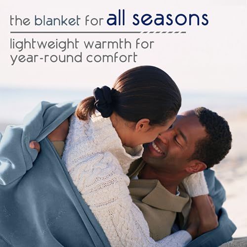 Vellux 1B05559 Orignal Full/Queen Wedgewood Blue Blanket