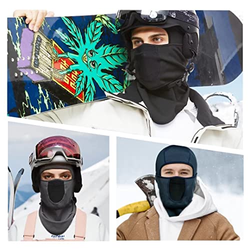 SAITAG Balaclava Ski Mask Warm Face Mask for Cold Weather Winter Skiing Snowboarding Motorcycling Ice Fishing Men