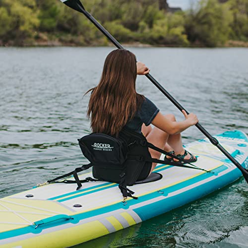 iROCKER Universal Kayak Seat for Inflatable Paddle Boards & SUP - Comfortable, Adjustable, & Portable Kayak Conversion Sea...